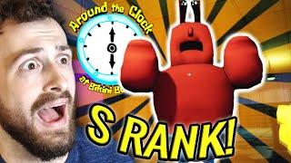 SECRETS + ACING LEVELS | Around the Clock at Bikini Bottom (S Rank)