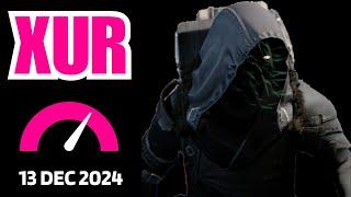 Where is XUR Today Destiny 1 D1 XUR Location and Official Inventory and Loot 13 Dec 2024, Dec/13/24