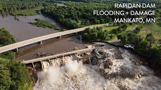 Rapidan Dam Flooding | Mankato, MN | #mavic3pro