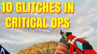 10 Glitches In Critical Ops | Run & Push Bugs | CRITICAL OPS GLITCHES 2020