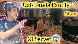 GRAND MOBILE UZ Obzor 3 qism || 21 Server Uzb Banda Family 