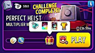 multiplier mushroom rainbow perfect heist solo challenge match masters today gameplay.