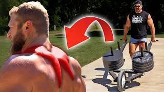 Optimal Trap Training With 1,000lb Wheelbarrow | ft. Eric Bugenhagen