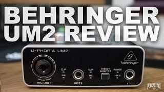 Behringer U-Phoria UM2 Review / Test