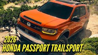 The all-new 2026 Honda Passport Trailsport SUV | AUTOBICS