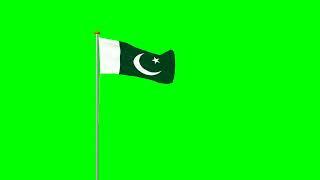 Pakistan.flag green screen videos free use #national #flags | FREE USE 4K VIDEOS
