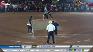 AMAZING - KISHOR KURTIKAR | BATTING | FLOOD LIGHT TOURNAMENT | TENNIS CRICKET GOA - VIDEOS