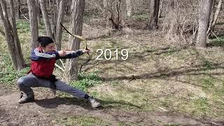 Chinese Archery Progression 2013 to 2019