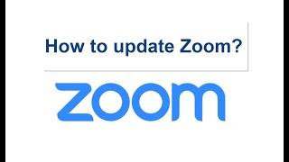 How to update Zoom