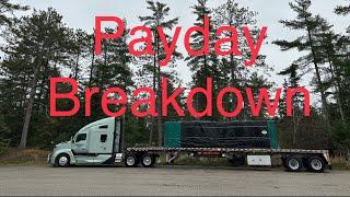 Payday Breakdown 11/07-11/13 Central Oregon Truck Company