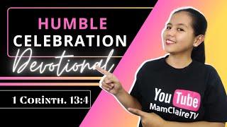 CELEBRATING OTHERS WITH A HUMBLE HEART – Daily Devotional