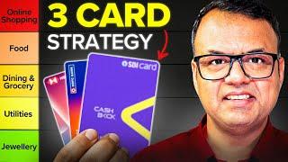 3 Card Strategy for Beginner's in 2025 Best Cashback Cards for Online and Offline Purchases