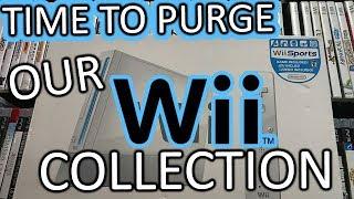 Our Nintendo Wii Collection - Time To Purge | Gaming Off The Grid