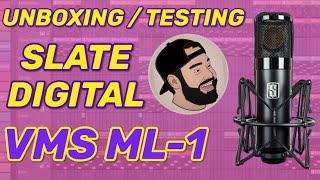 UNBOXING / TESTING THE SLATE DIGITAL VMS ML1