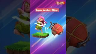 Super Archer Blimp Town Hall 17  Insane Value #shorts #coc