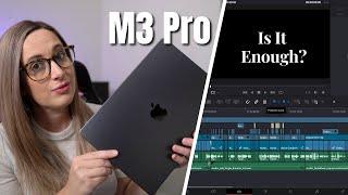 Video Editing on the MacBook Pro M3 Pro