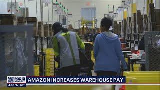 Amazon increase warehouse pay | FOX 13 Seattle