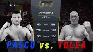 PASCU vs. TOLEA - HEROES MMA (3 Iunie 2024) - Suplex de senzatie in ultima secunda a meciului!