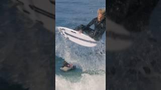 Kolton takes the JS Flaming Pony for a test drive. #surfing #surfboards #surf