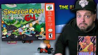 This N64 Rom Hack Turns Mario Kart Into Simpsons Kart 64!