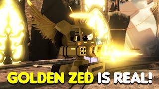 Golden Zed vs Eradicator MK II | Tower Defense X Tower Battles Collab (Roblox)