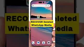 RECOVER Deleted WhatsApp Media in SECONDS with THIS Trick!