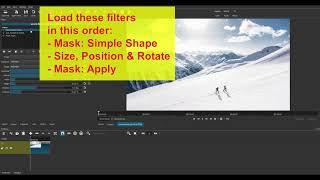 Shotcut tutorial: Resize one section of the screen