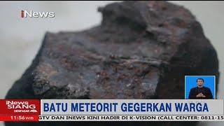 Warga Lampung Tengah Digegerkan dengan Batu Meteorit - iNews Siang 31/01