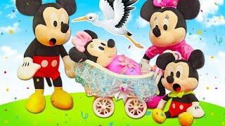 ¡Bienvenida, pequeña Minnie! Vídeos de Mickey Mouse. Juguetes para niños