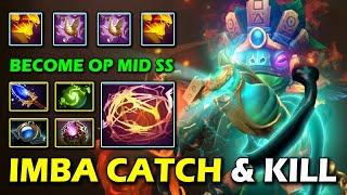 TRULY BECOME OP MID Shadow Shaman Aghs Scepter + OC Build IMBA Catch & Kill 7.36c DotA 2