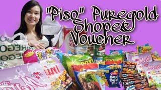 Updated Shopee Puregold and Puremart Piso Vouchers/ How to use Vouchers/ LEGIT PISO HACK!!