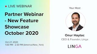 Partner Webinar   New Feature Showcase October 2020