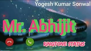 Abhijit Name Ringtone | Mobile Ringtone | Name Ringtone | YK Ringtone Editor