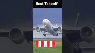 Best Plane Takeoff by Pilot #shorts