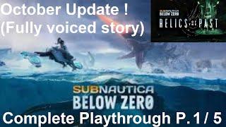 Subnautica: Below Zero - Survival/Crafting - October update playthrough 1/5 - No commentary gameplay