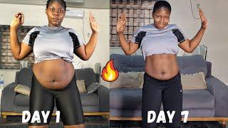 Exercise to Burn Hanging Belly Fat At Home/12 mins Standing workout for Weightloss and Calorie Burn