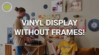 Twelve Inch Frameless Vinyl Record Display - Unboxing and Review