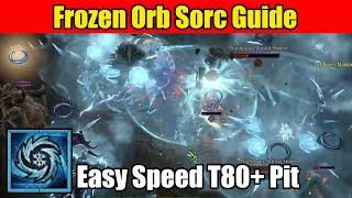 Diablo 4 | Season 4 | Frozen Orb Easy T80+ Pit Speeds