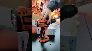 FIXMAN 20V Cordless Drill Unboxing #Shorts