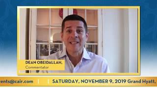 Hear the Political Commentary of Dean Obeidallah at CAIR’s 25th Anniversary Gala Nov. 9 in D.C.