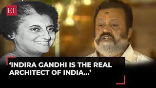 'Indira Gandhi is the real architect of India post-independence...': BJP's Kerala MP Suresh Gopi