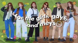 Gender-Neutral/Androgynous Outfits for Spring!