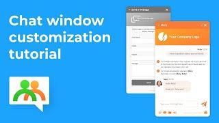 Provide Support chat window customizations tutorial