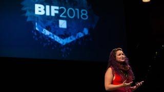 Vika Viktoria at #BIF2018: Connecting People and Places Through Storytelling