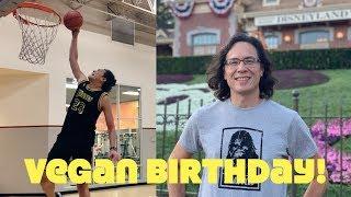 How A 52 Year Old Vegan Celebrates His Birthday: Dunks & Disney!