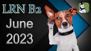 LRN B2 2023 June  Listening with answers