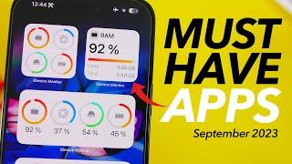 10 iPhone Apps You MUST HAVE - September 2023 !