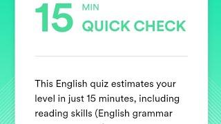 EF SET TEST 15 Minutes || Comment your opinion how it was helpfull.