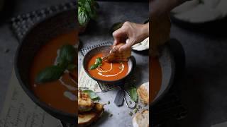 Roasted Pepper and Tomato Soup  #food