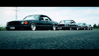 SLAM | Mercedes 560 SEC & W126 SOUND and DRIVE BY compilation